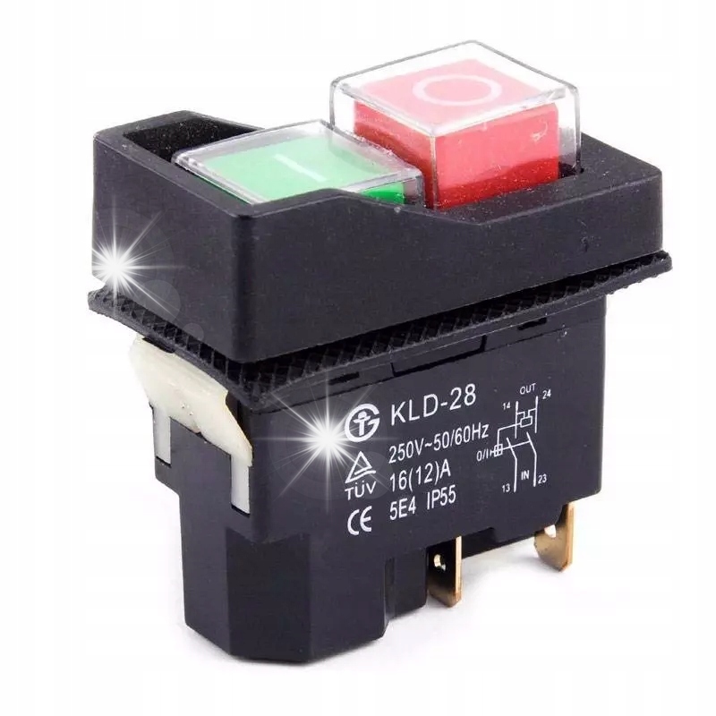 Elektromagnetický spínač KLD-28 16A/250V, PRZEL478